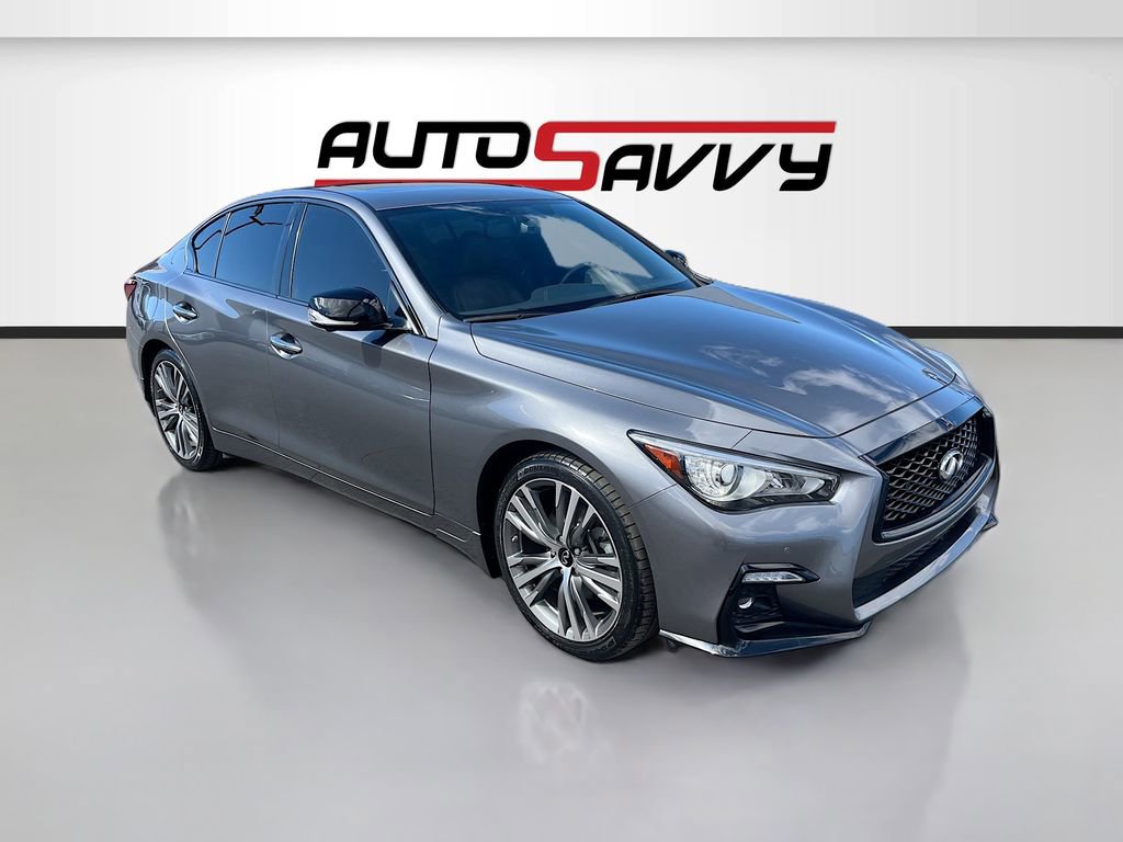 Used 2023 INFINITI Q50 Sensory image 1