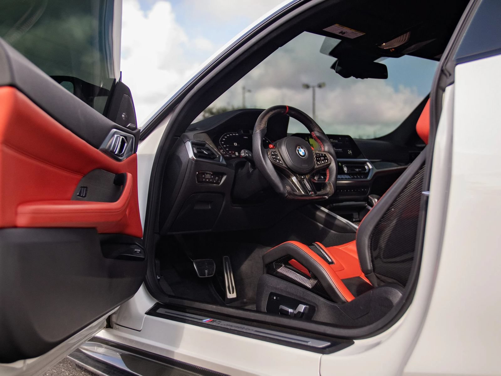 Used 2021 BMW M4 Competition w/ M Carbon Exterior Package RWD image 28