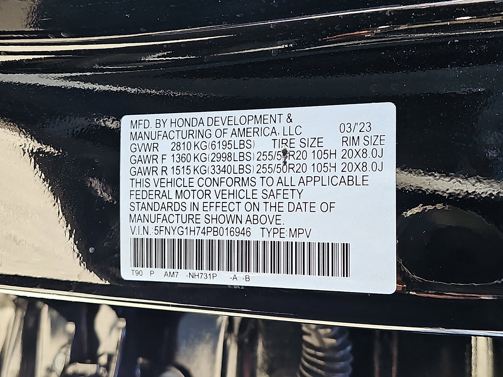 Used 2023 Honda Pilot Touring image 30