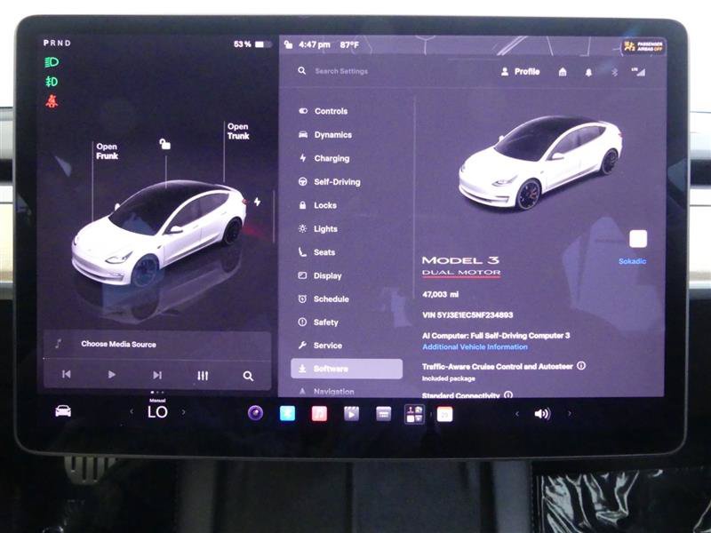 Used 2022 Tesla Model 3 Performance AWD/4WD image 8