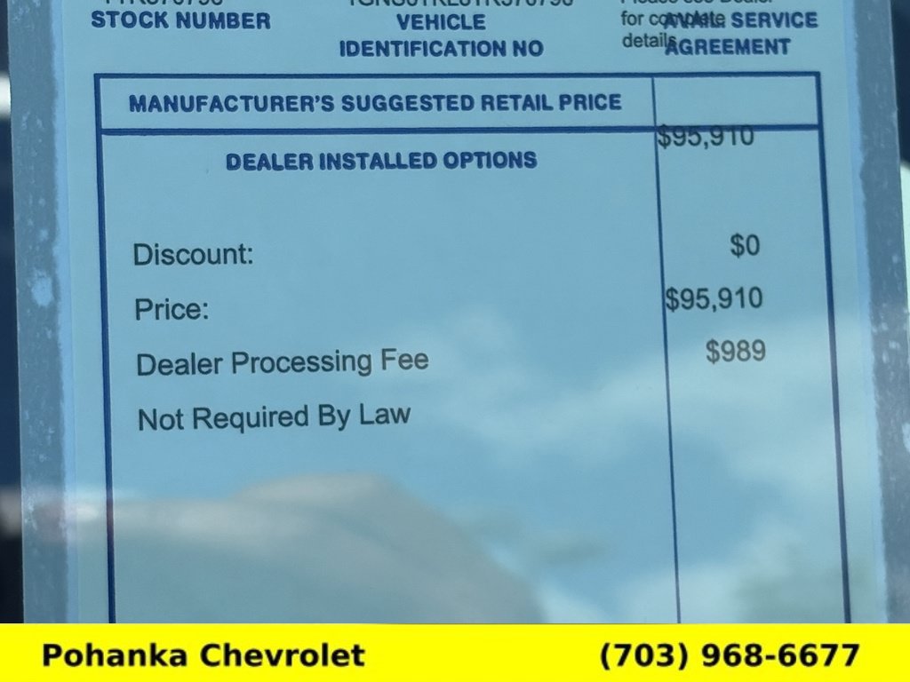 New 2026 Chevrolet Tahoe High Country AWD/4WD image 36