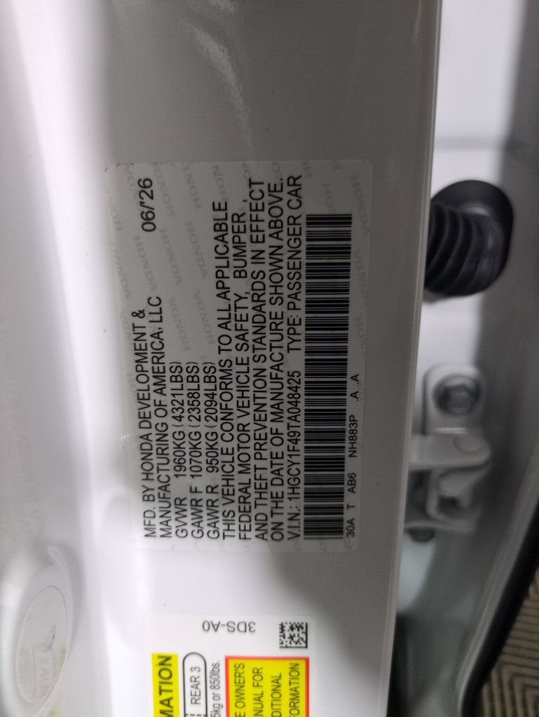 New 2026 Honda Accord SE image 29
