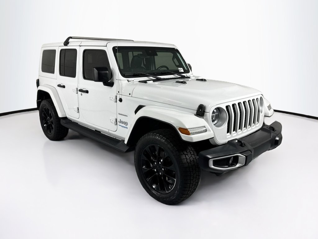 Used 2021 Jeep Wrangler Unlimited Sahara w/ Safety Group AWD/4WD image 3
