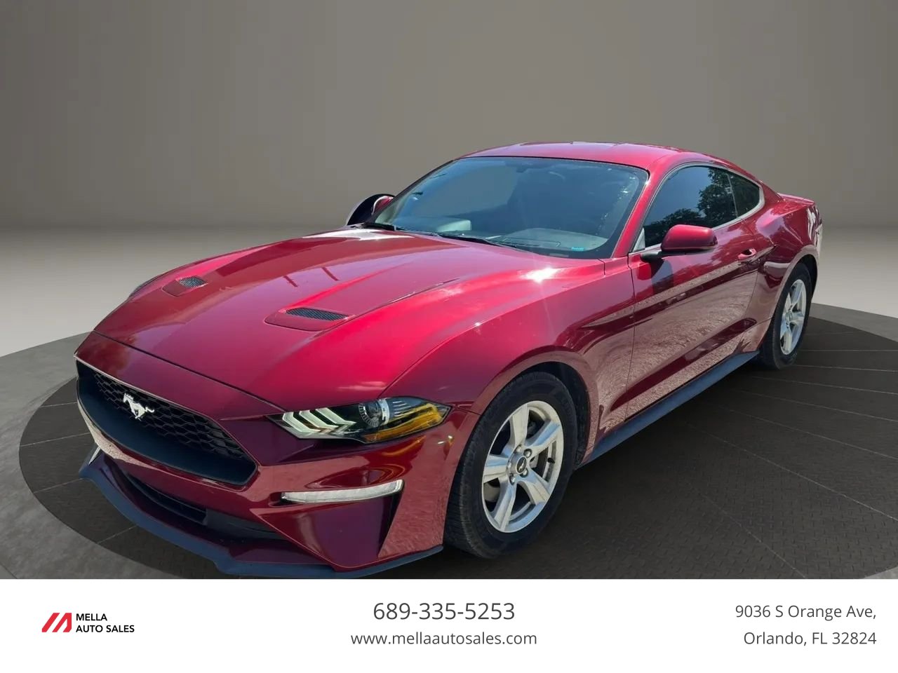 Used 2019 Ford Mustang Coupe RWD image 1