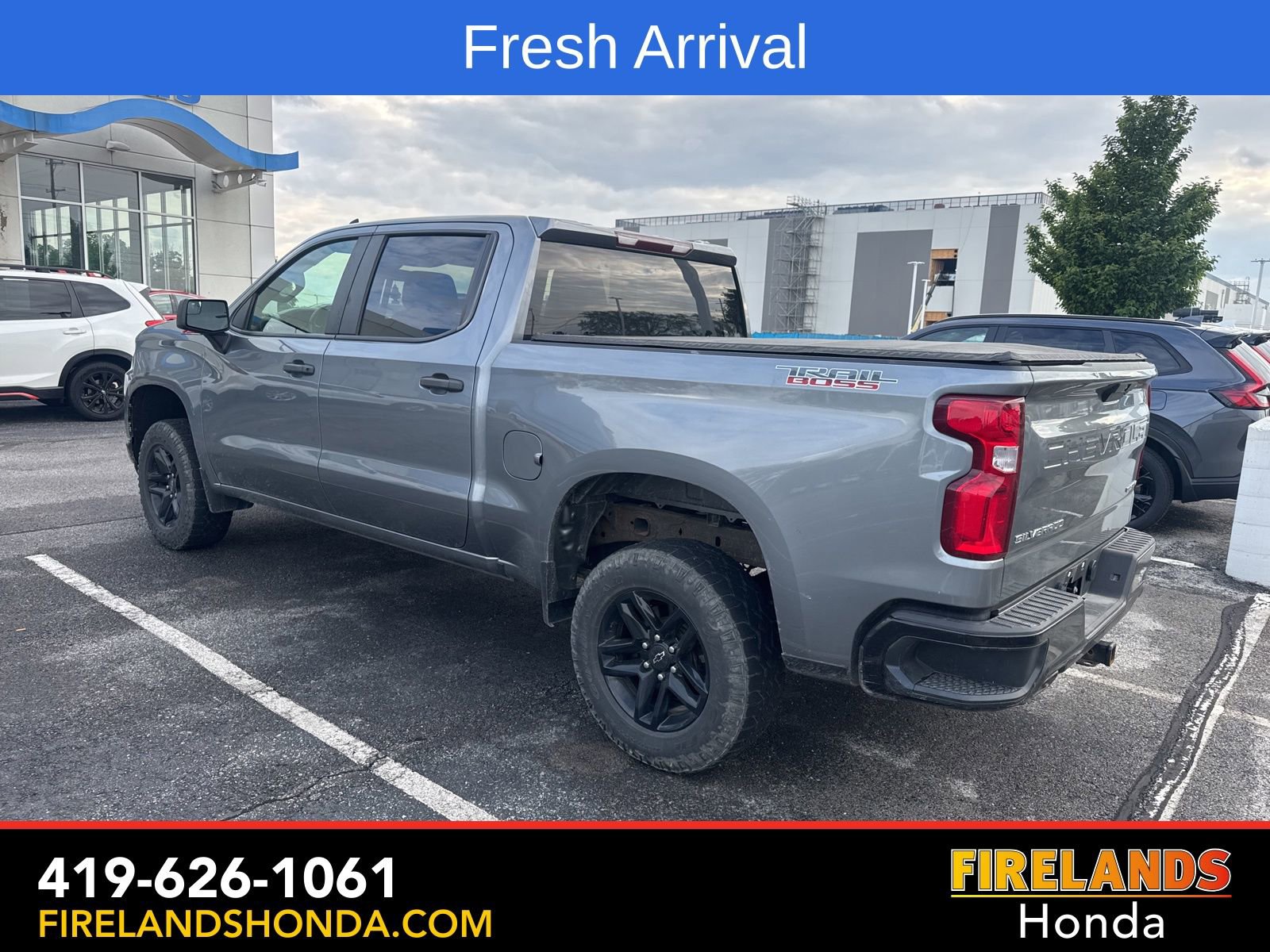 Used 2021 Chevrolet Silverado 1500 Custom Trail Boss AWD/4WD image 3