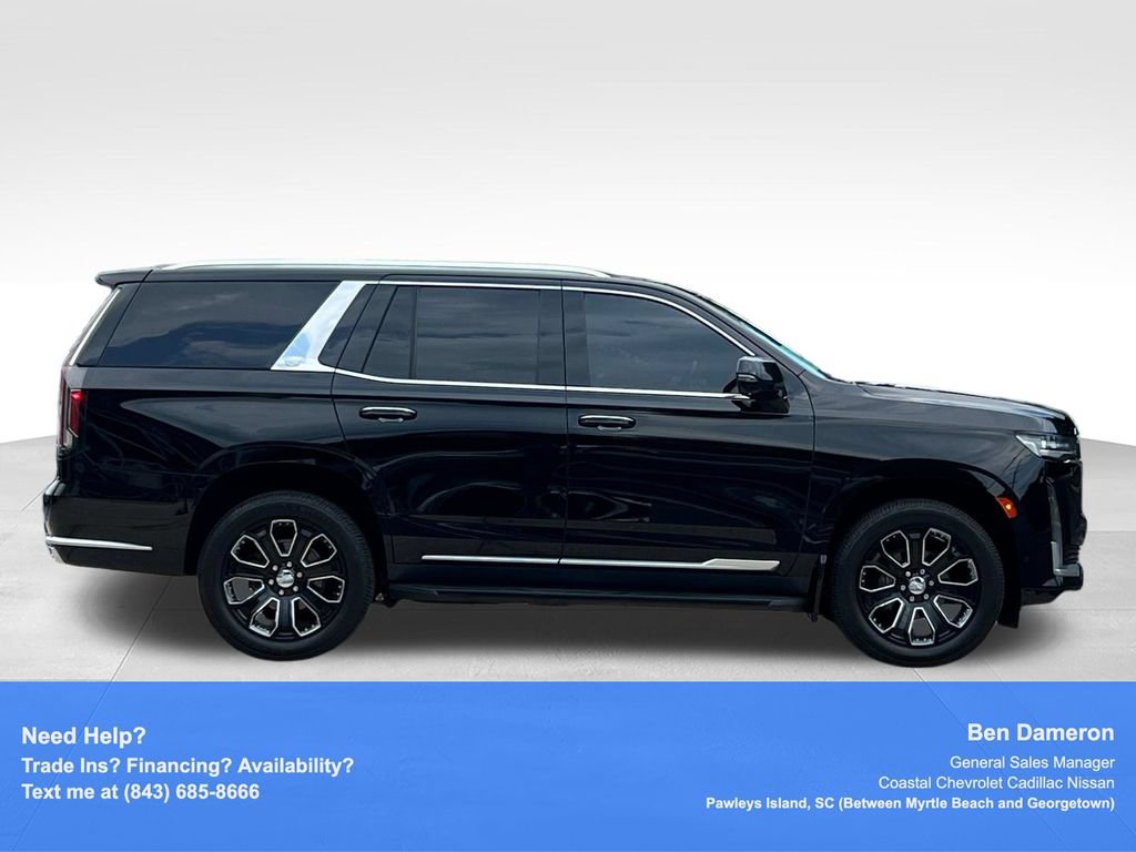 Used 2021 Cadillac Escalade Premium Luxury w/ LPO, Radiant Package AWD/4WD image 4