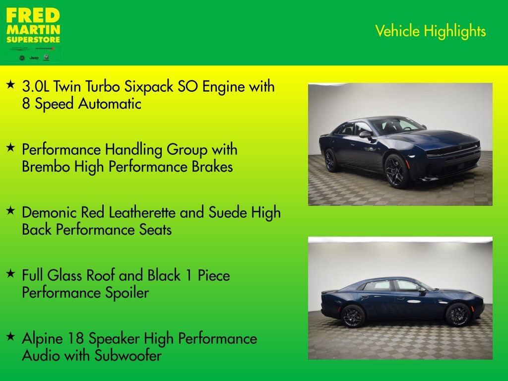 New 2026 Dodge Charger R/T AWD/4WD image 8