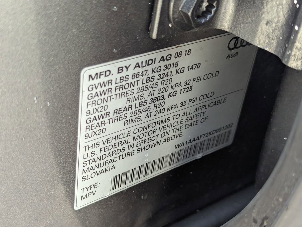 Used 2019 Audi Q7 3.0T Premium w/ Convenience Package image 45