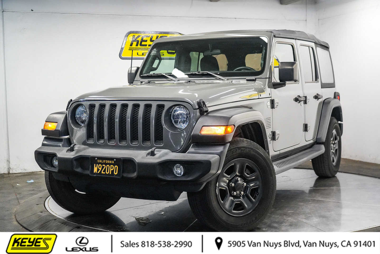 Used 2021 Jeep Wrangler Unlimited Sport AWD/4WD image 1