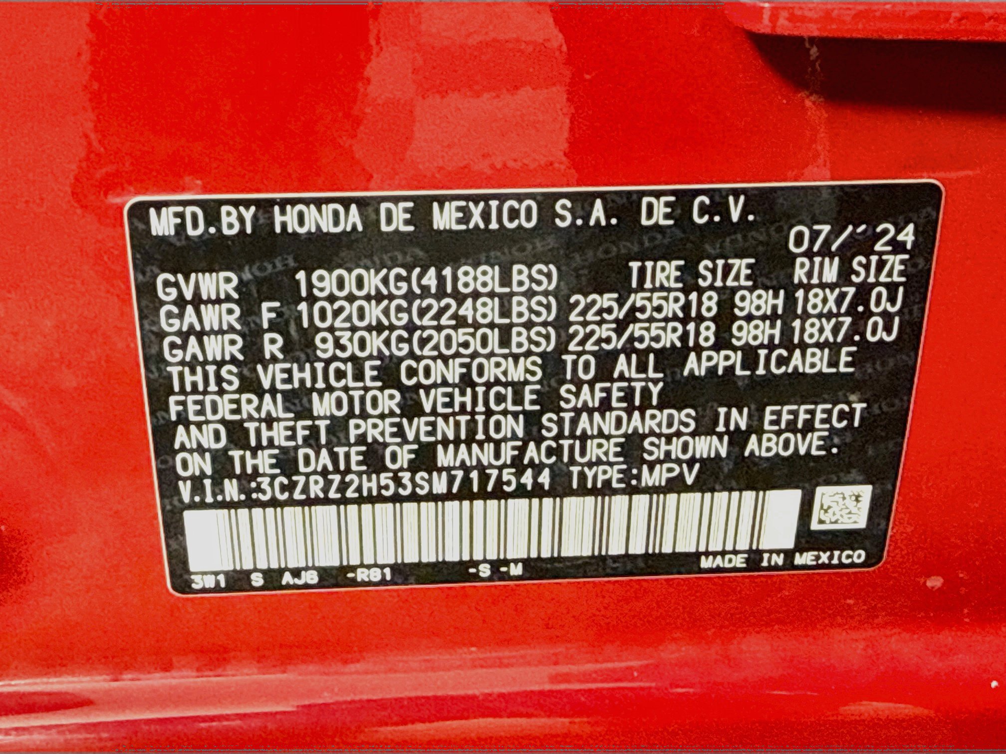Used 2025 Honda HR-V Sport image 29
