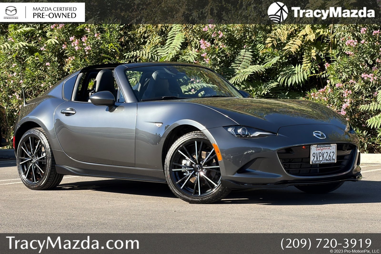 Certified 2025 MAZDA MX-5 Miata RF Grand Touring w/ Appearance Package RWD image 1