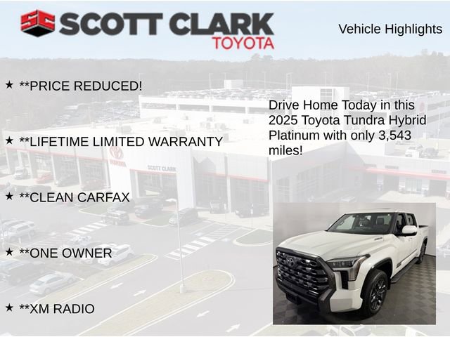 Used 2025 Toyota Tundra Platinum image 12
