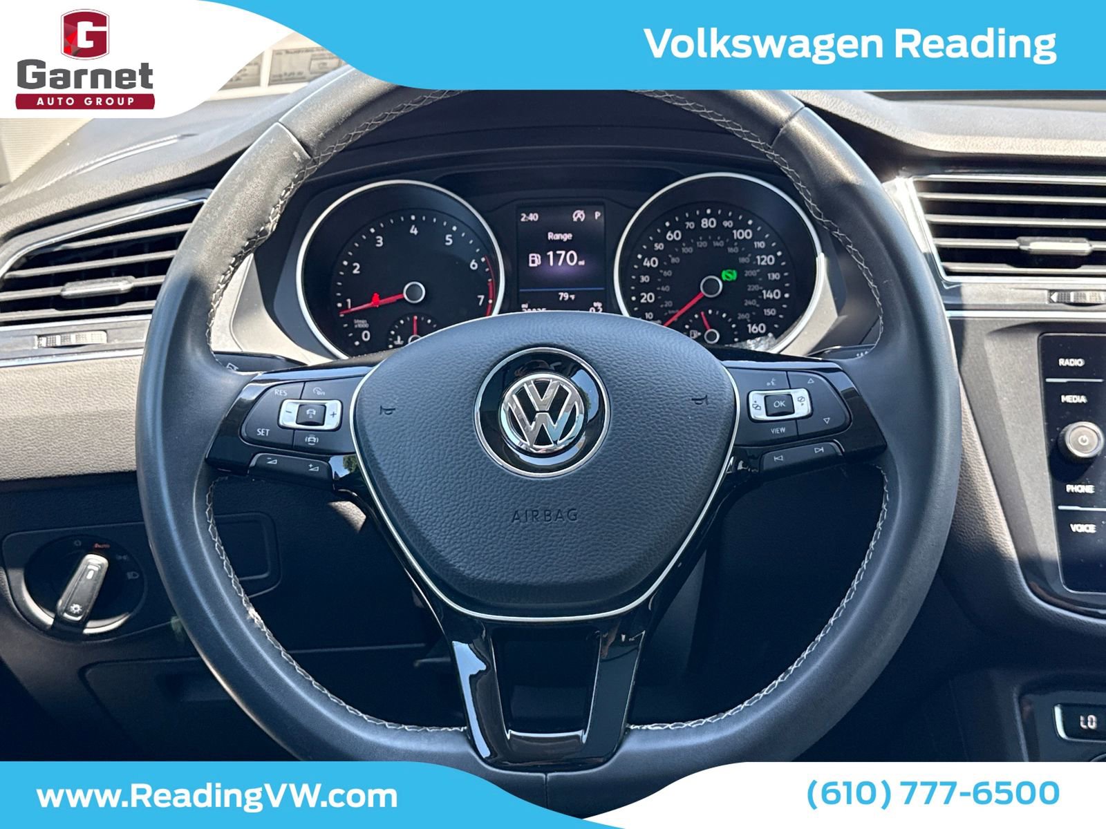 Certified 2021 Volkswagen Tiguan SE w/ Panoramic Sunroof Package AWD/4WD image 15