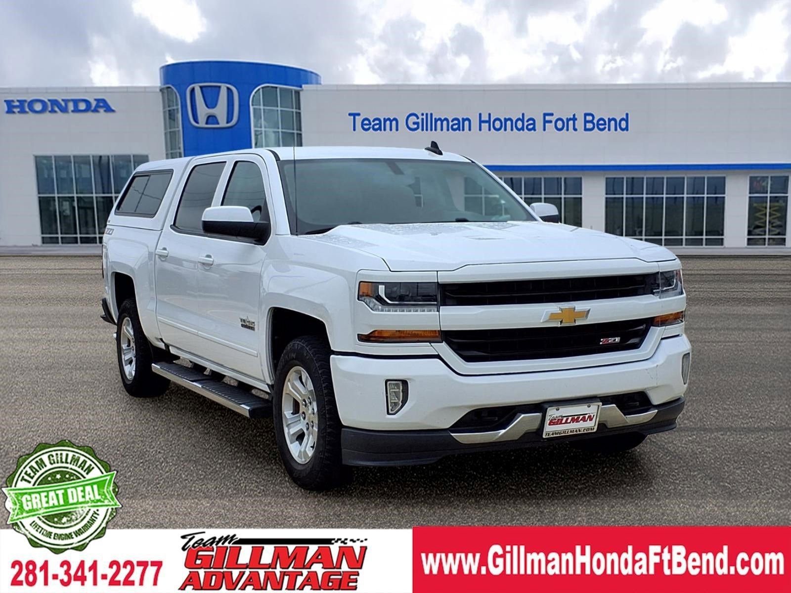 Used 2018 Chevrolet Silverado 1500 LT w/ Texas Edition AWD/4WD image 1