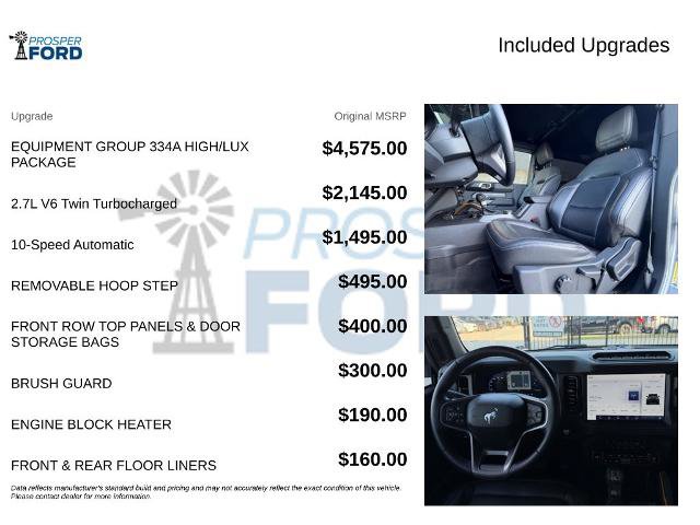 Certified 2024 Ford Bronco Badlands AWD/4WD image 3