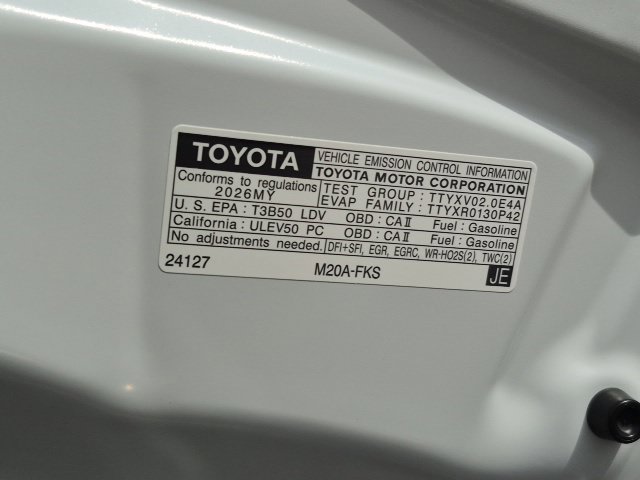 Used 2026 Toyota Corolla LE w/ LE Premium Package FWD image 24