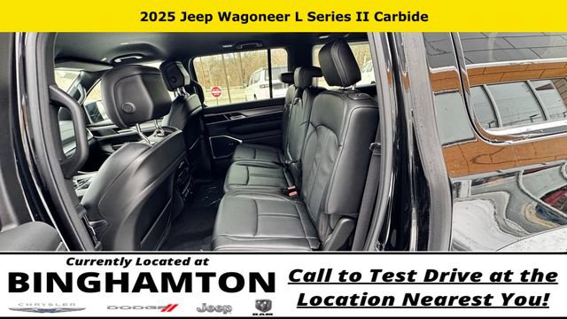 New 2025 Jeep Wagoneer L Series II w/ HD Trailer Tow Package w/25F AWD/4WD image 14
