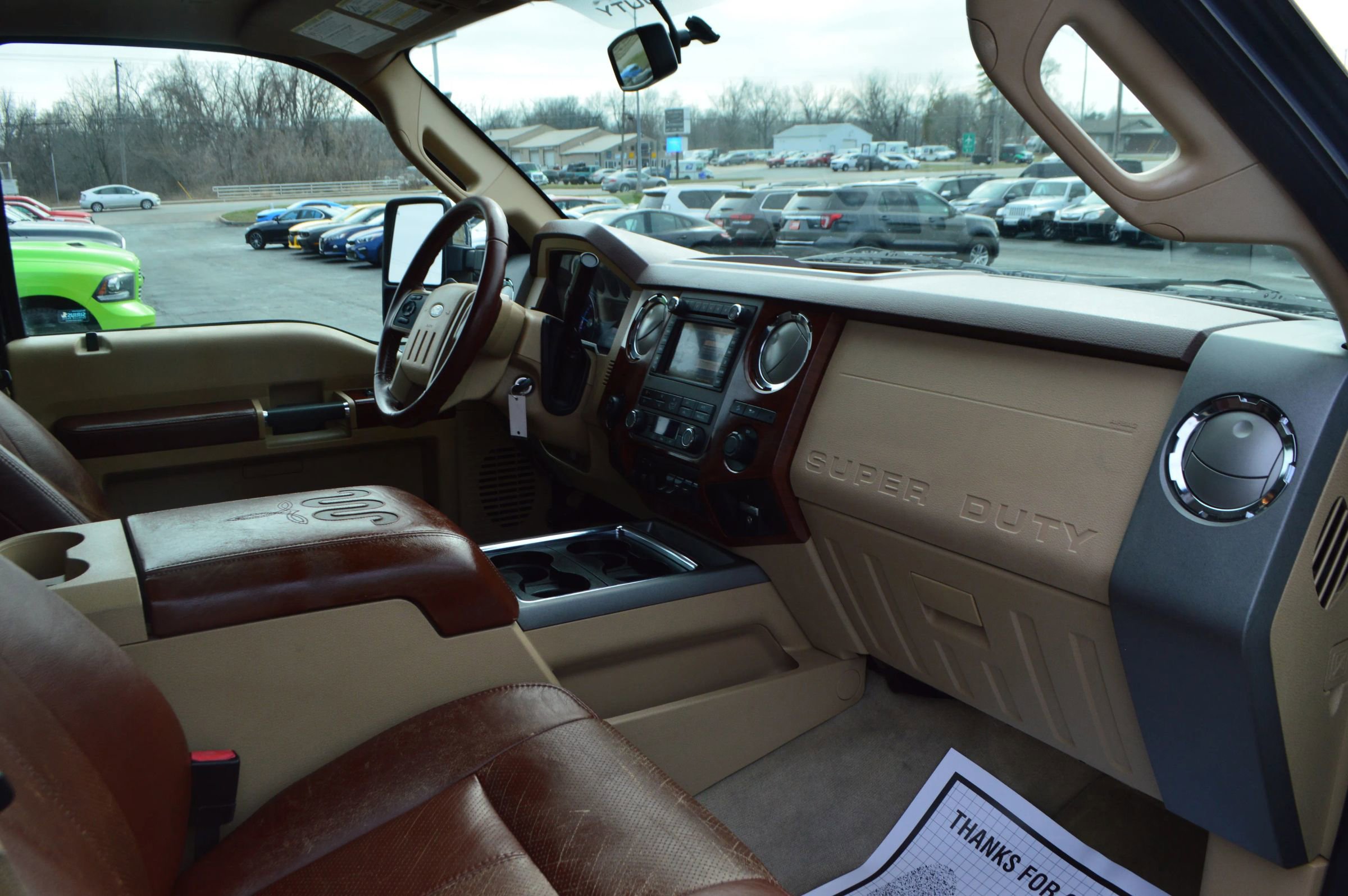 Used 2012 Ford F350 King Ranch w/ King Ranch w/Chrome Pkg image 23