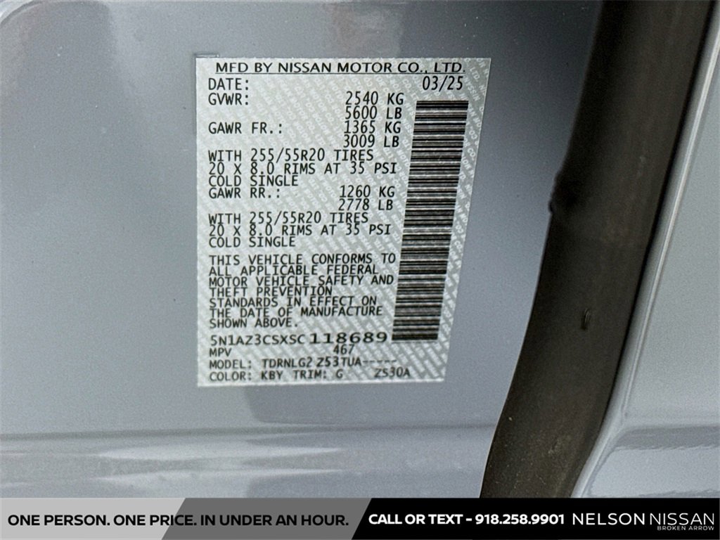 New 2025 Nissan Murano SL image 32