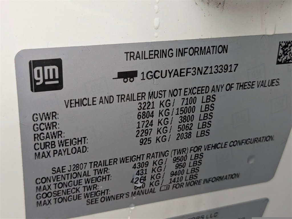 Used 2022 Chevrolet Silverado 1500 W/T w/ WT Fleet Convenience Package image 20