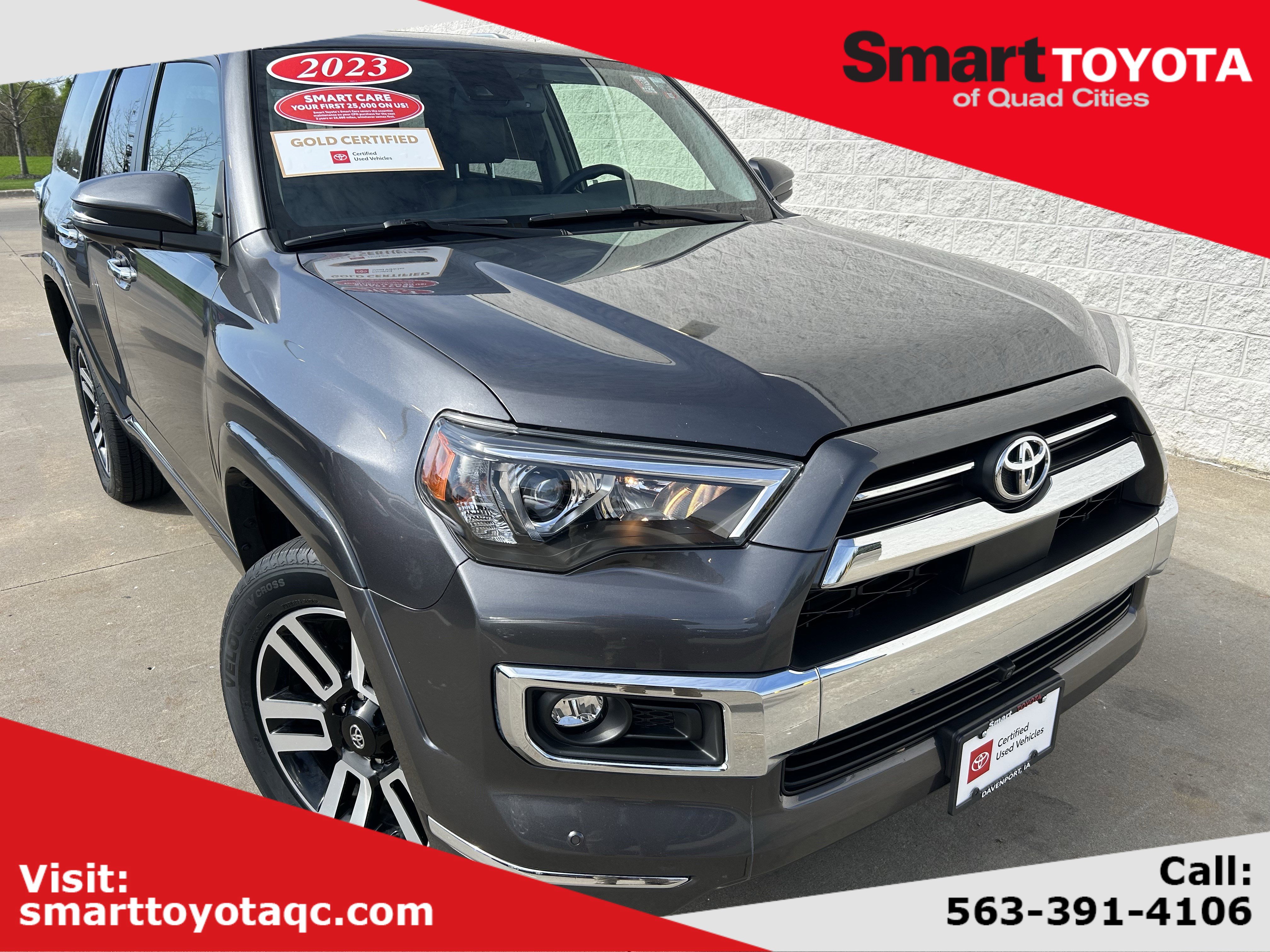Certified 2023 Toyota 4Runner Limited AWD/4WD image 1