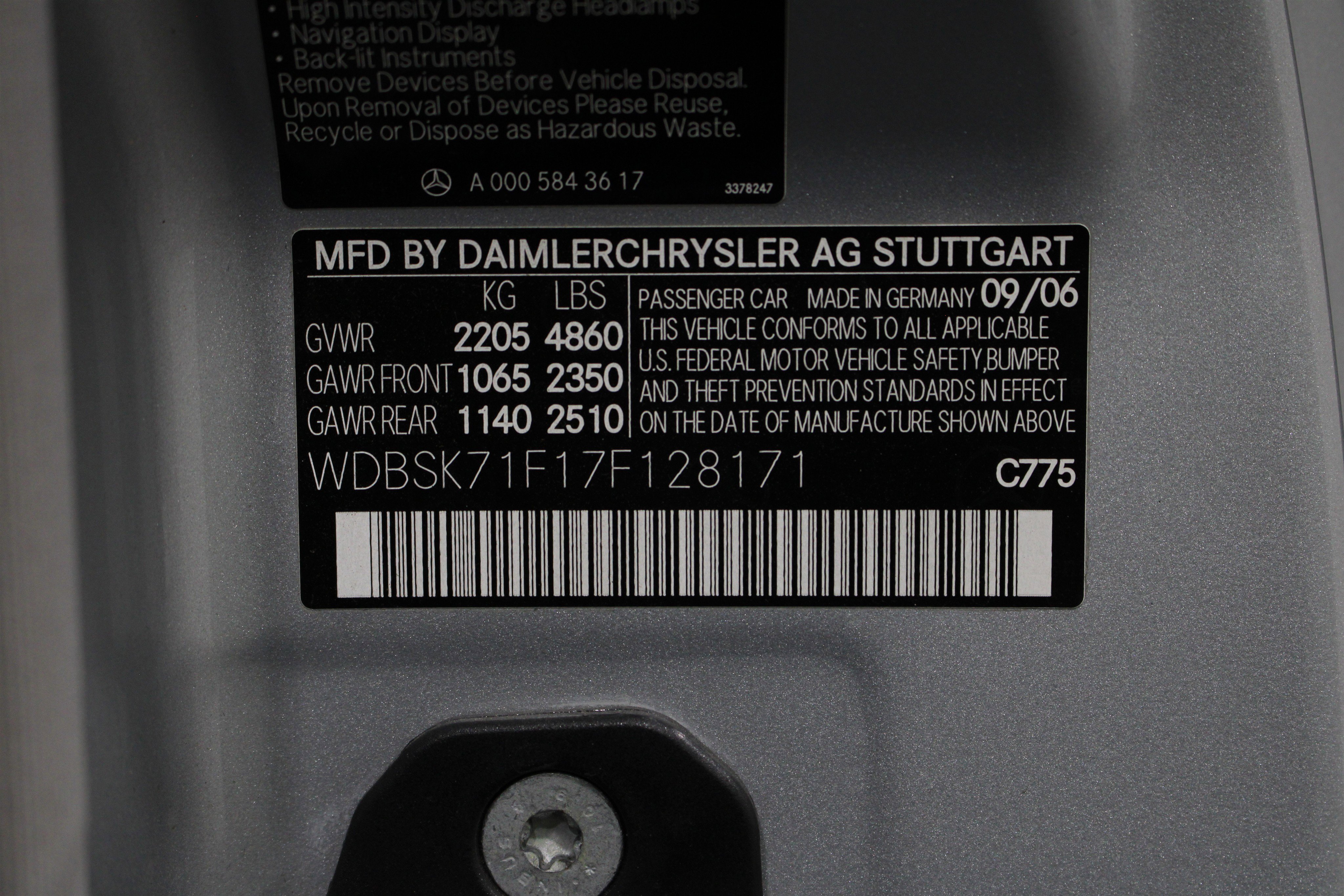 Used 2007 Mercedes-Benz SL 550 image 33