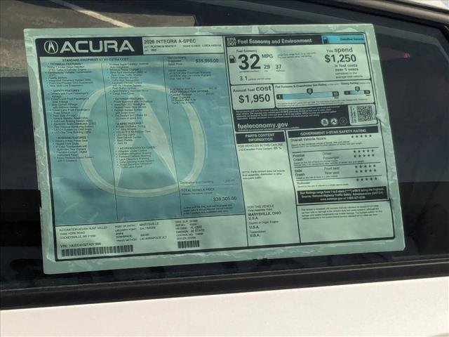 New 2026 Acura Integra A-Spec FWD image 19