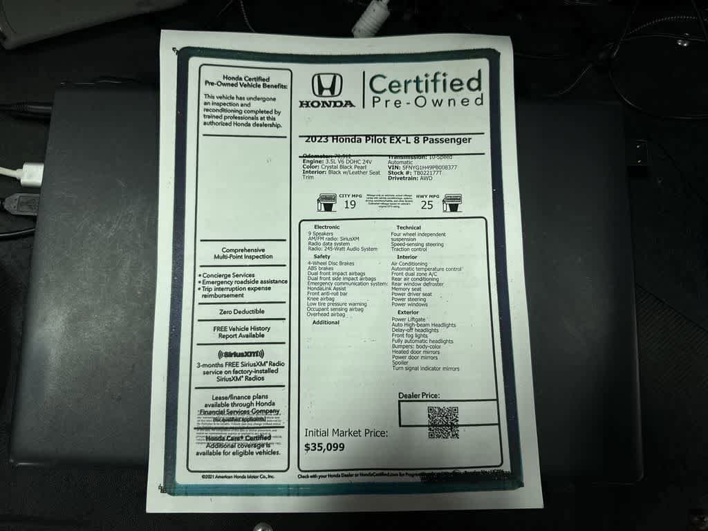 Used 2023 Honda Pilot EX-L image 13