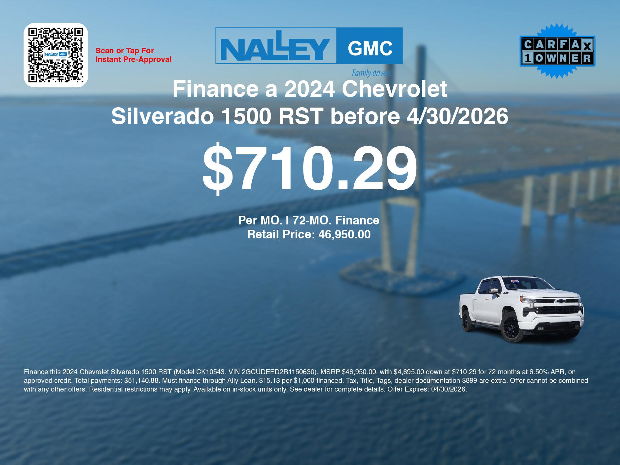 Used 2024 Chevrolet Silverado 1500 RST w/ RST All Star Premium Package image 3