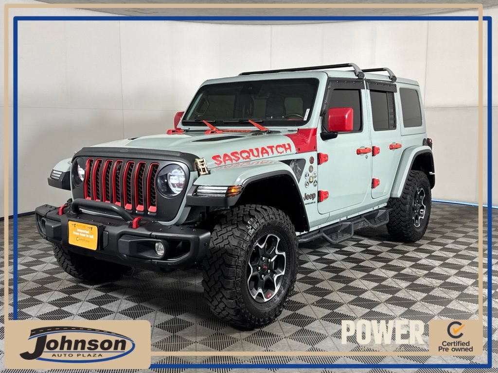 Certified 2023 Jeep Wrangler Unlimited Rubicon w/ Steel Bumper Group AWD/4WD image 1