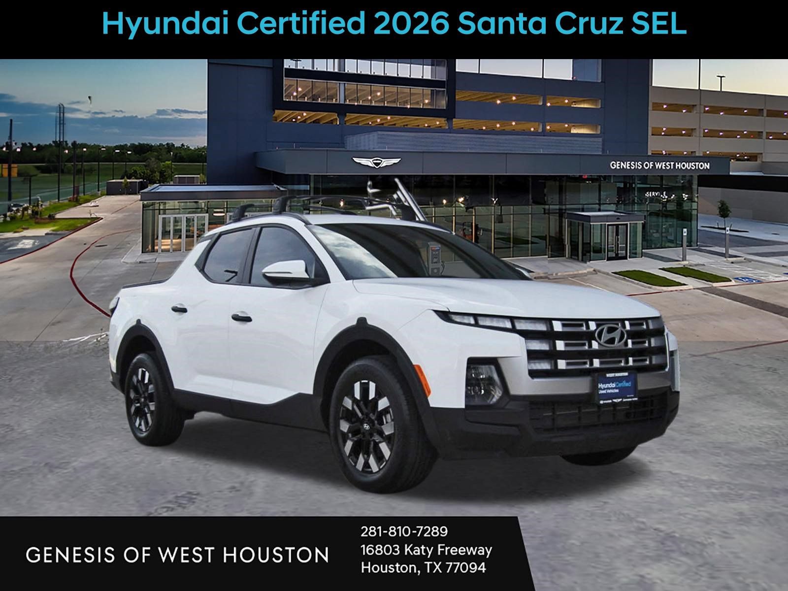 Certified 2026 Hyundai Santa Cruz SEL