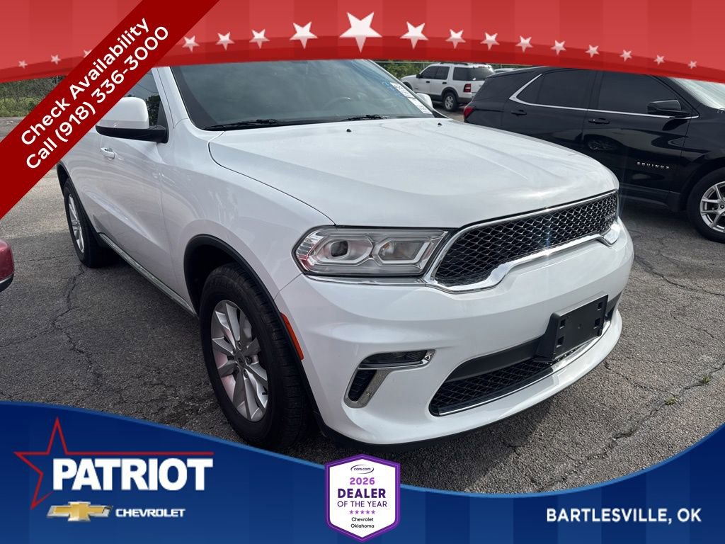 Used 2021 Dodge Durango SXT RWD image 1