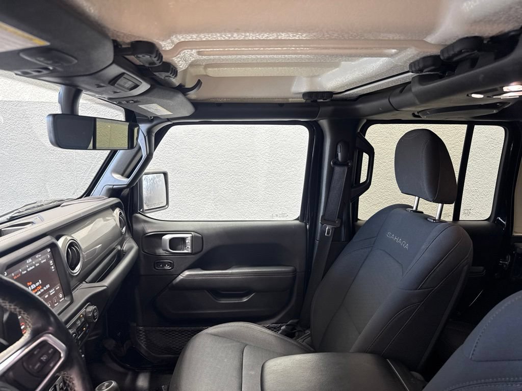 Used 2020 Jeep Wrangler Unlimited Sahara w/ Uconnect 4C Nav & Sound Group AWD/4WD image 11