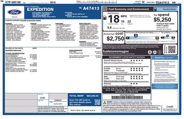 New 2026 Ford Expedition Platinum AWD/4WD image 7