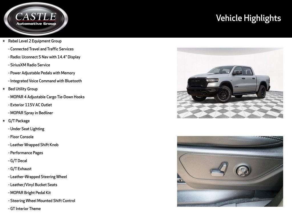 New 2026 RAM 1500 Rebel w/ G/T Package image 10