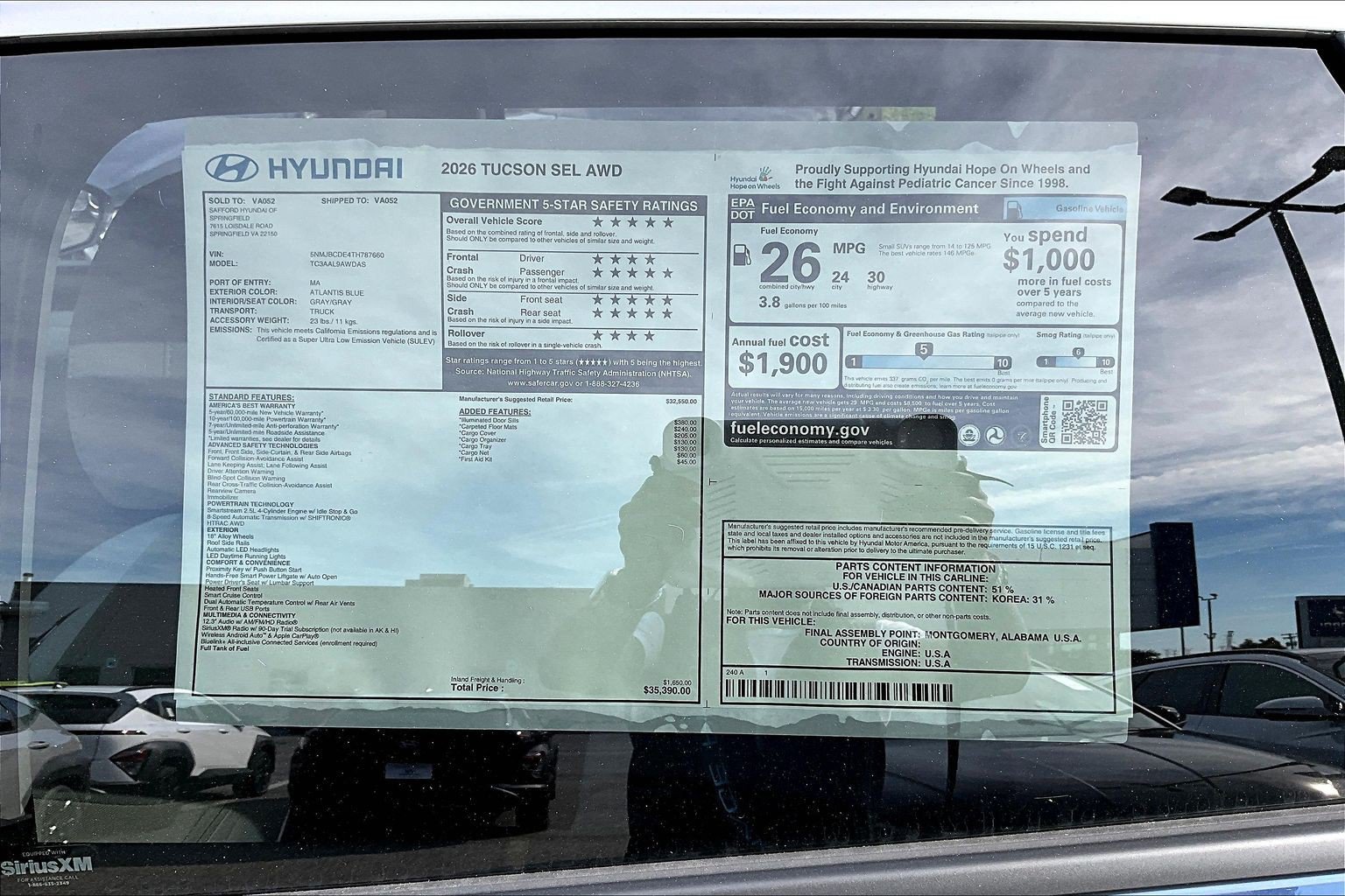 New 2026 Hyundai Tucson SEL Plus AWD/4WD image 14