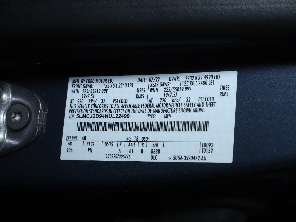 Used 2022 Lincoln Corsair Reserve w/ Elements Package AWD/4WD image 22