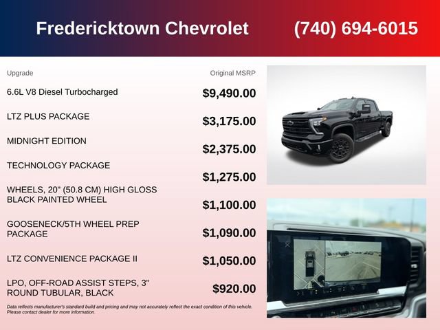 Used 2024 Chevrolet Silverado 2500 LTZ w/ LTZ Plus Package AWD/4WD image 5