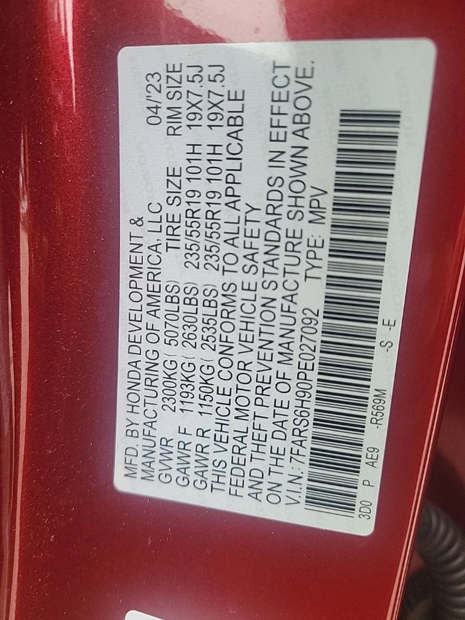 Used 2023 Honda CR-V Sport Touring image 22