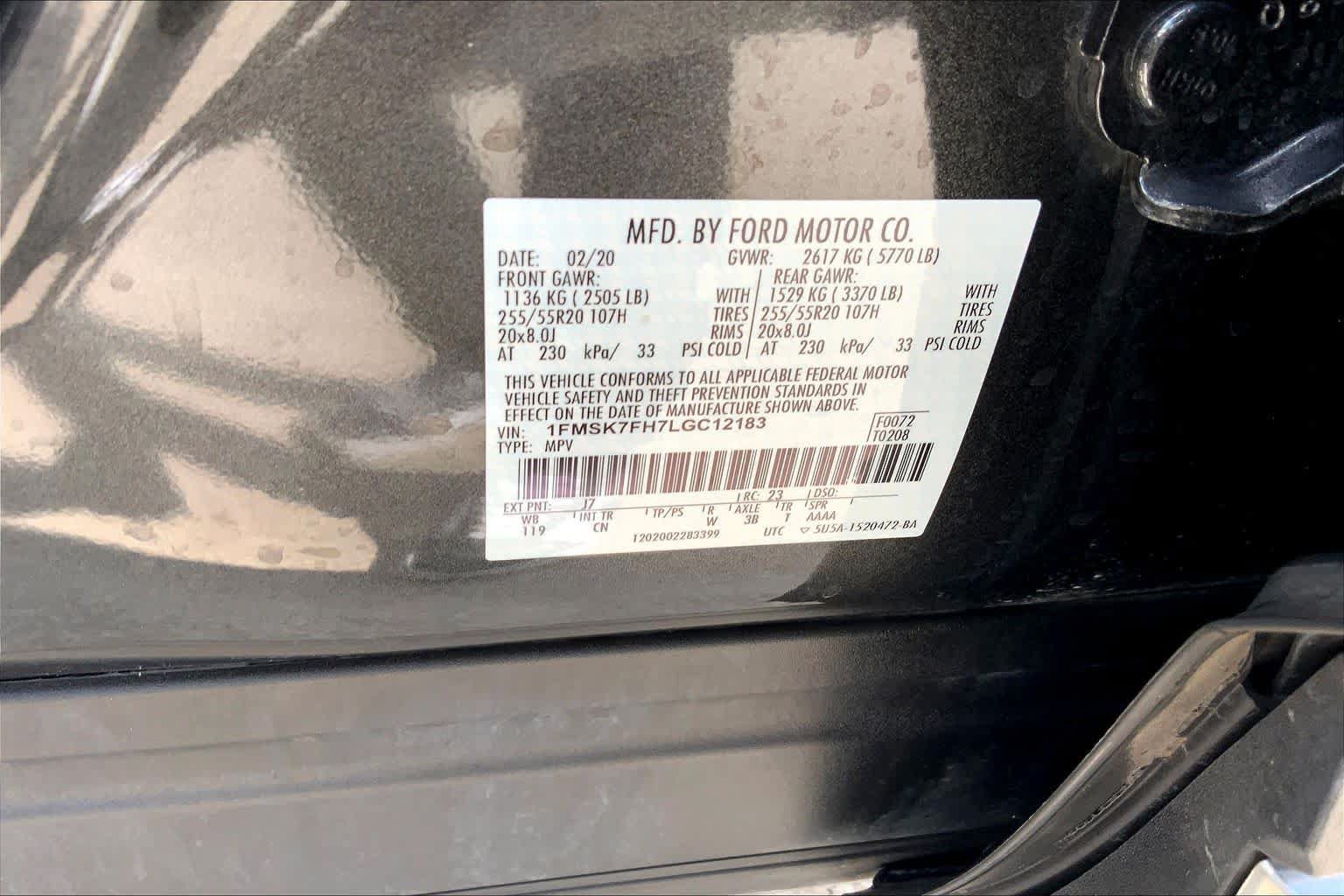 Used 2020 Ford Explorer Limited RWD image 36