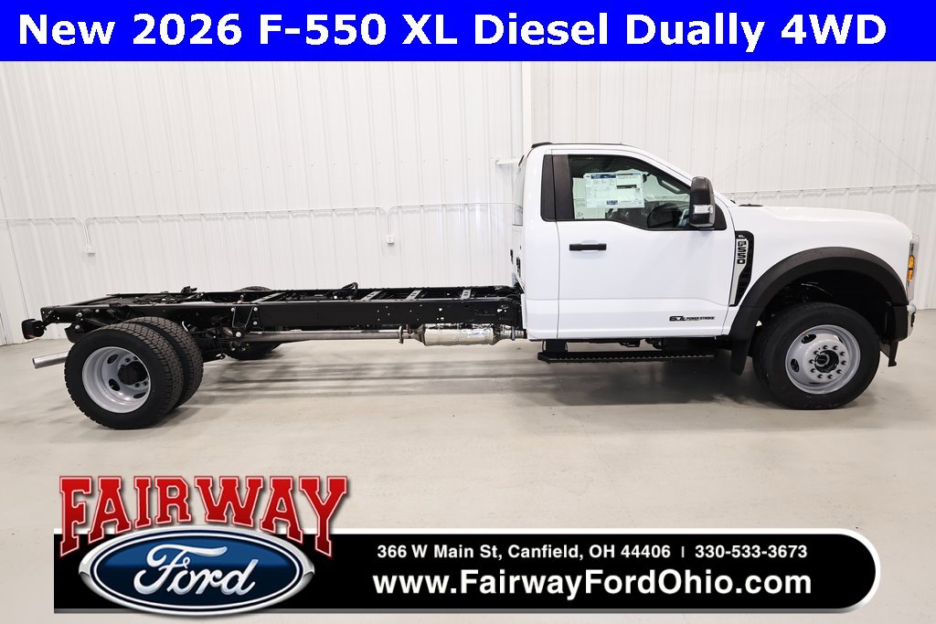 New 2026 Ford F550 4x4 Regular Cab Super Duty
