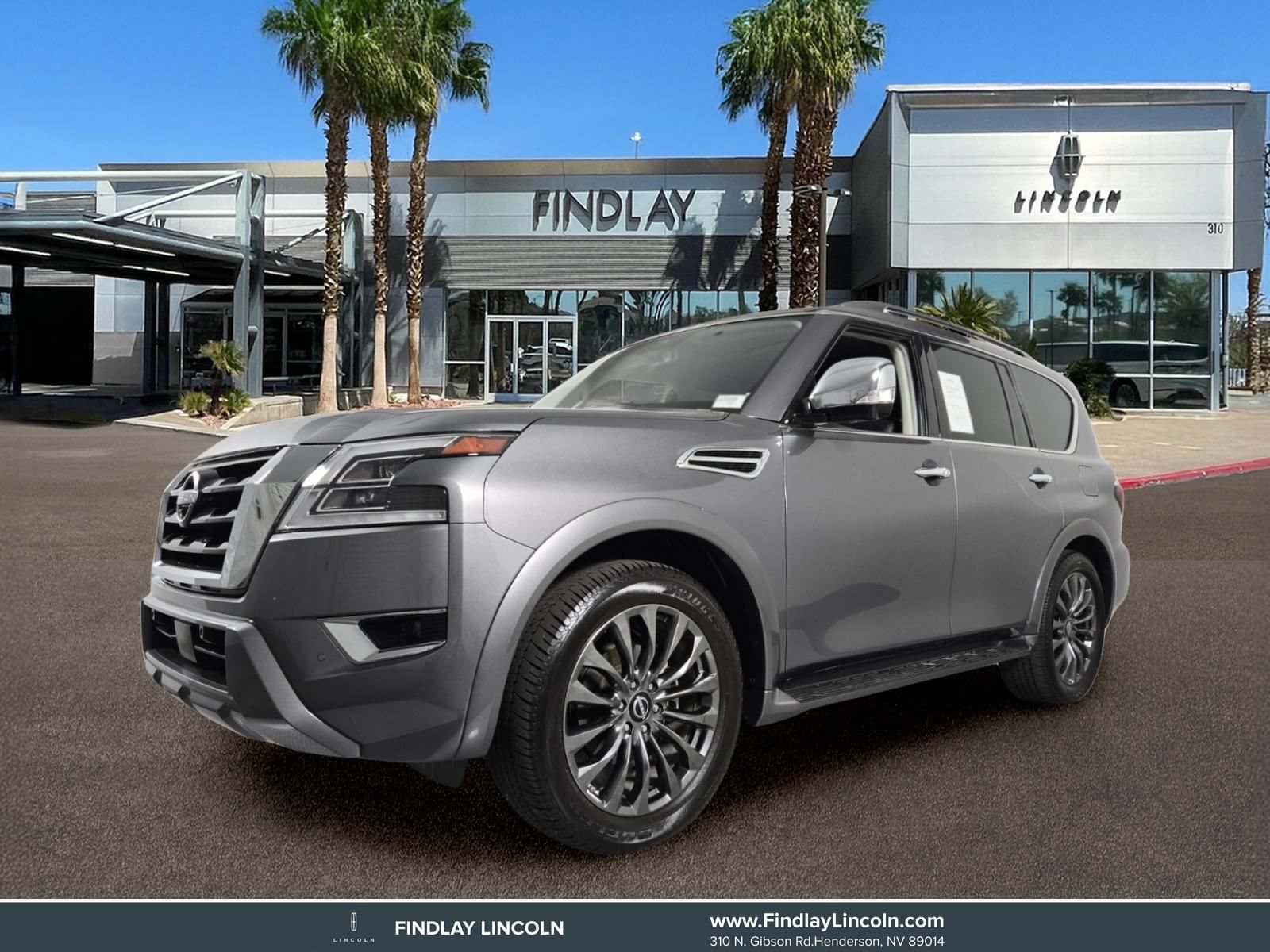 Used 2023 Nissan Armada Platinum w/ Captain's Chairs Package AWD/4WD image 1