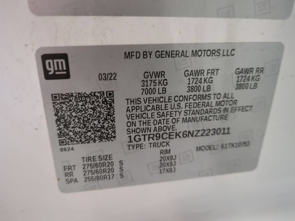 Used 2022 GMC Sierra 1500 Elevation w/ Driver Alert Package I AWD/4WD image 35