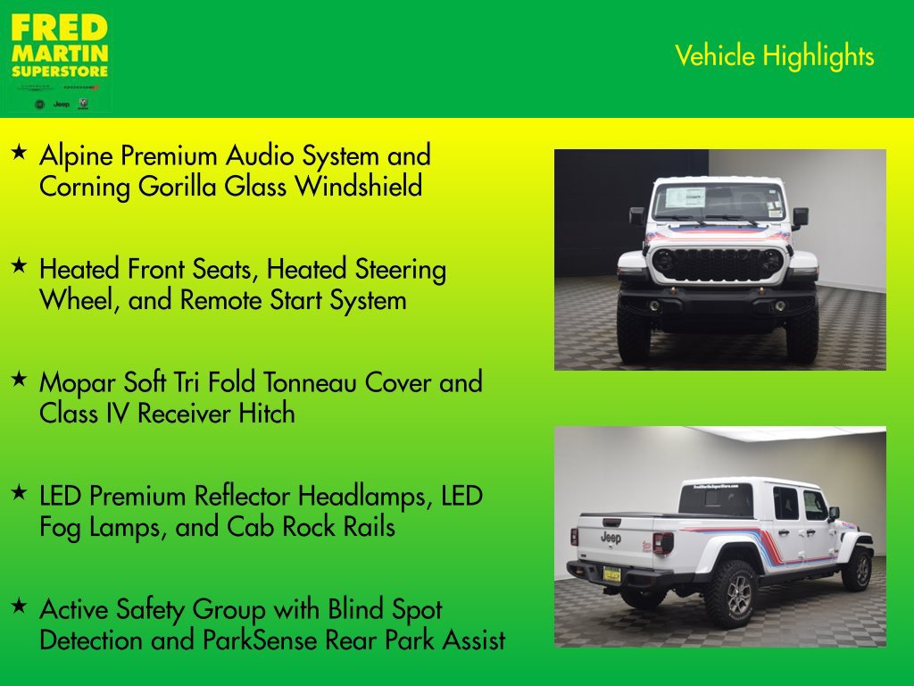 New 2026 Jeep Gladiator Sport AWD/4WD image 14