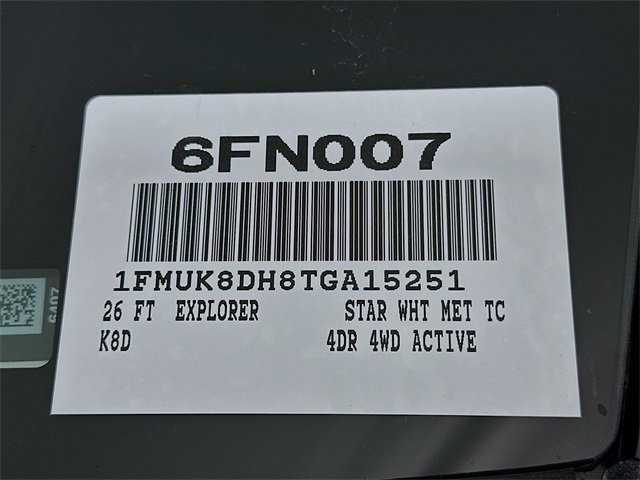 New 2026 Ford Explorer Active image 22