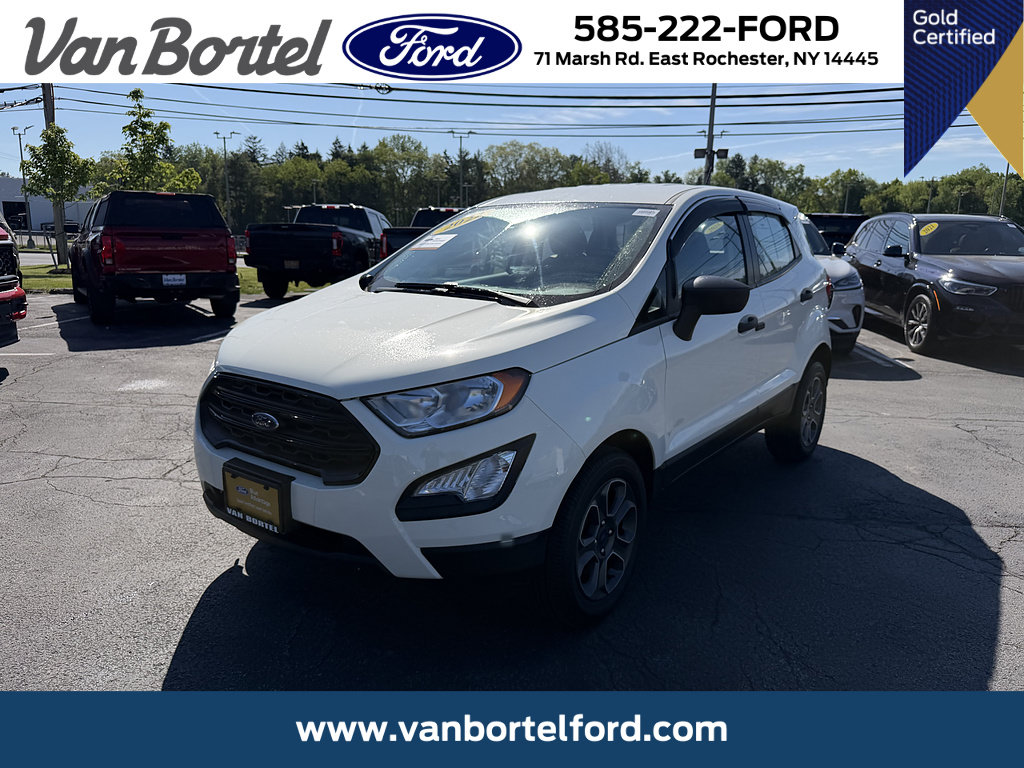 Certified 2022 Ford EcoSport S
