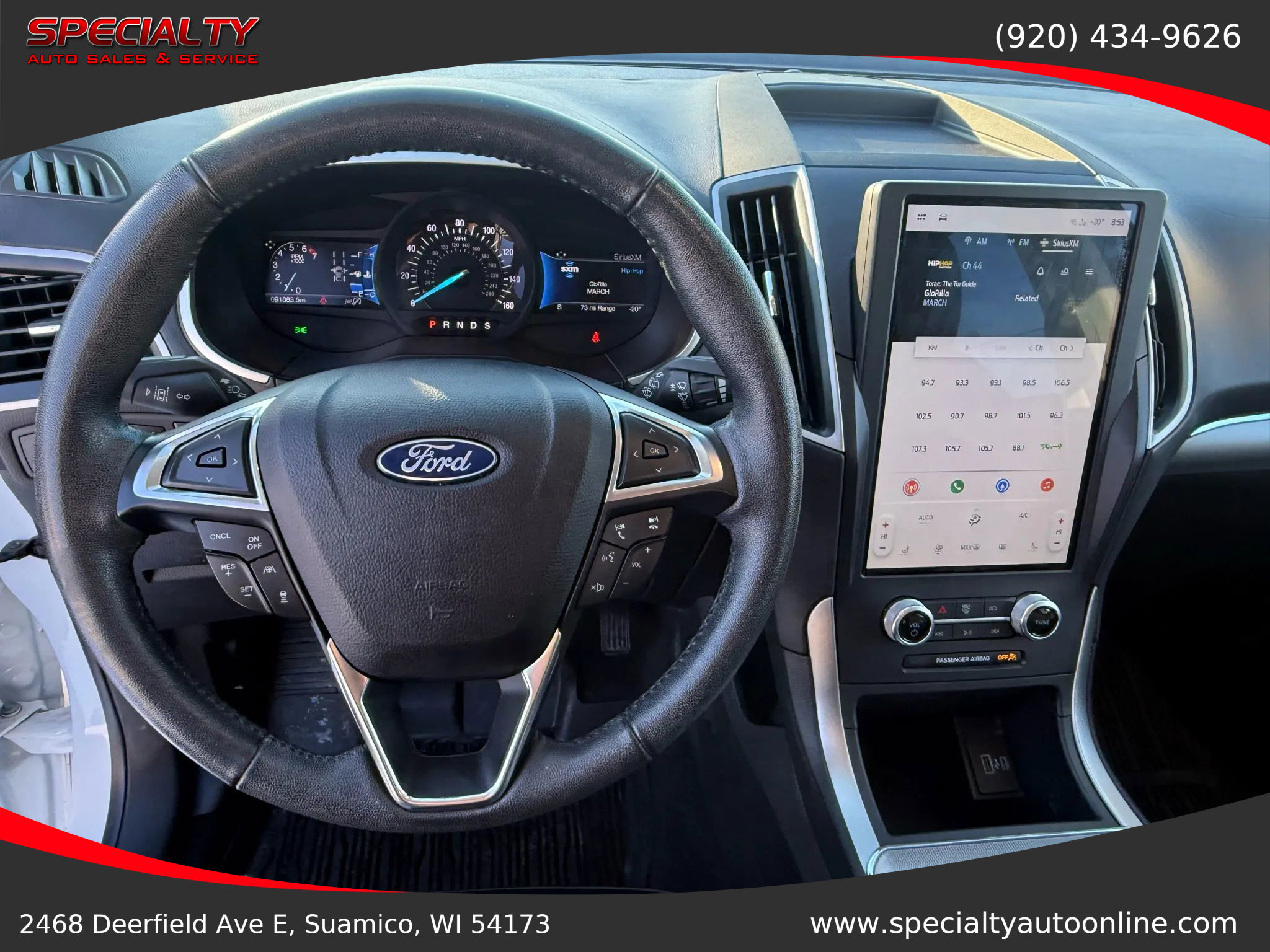 Used 2021 Ford Edge SEL w/ Cargo Accessory Package image 17