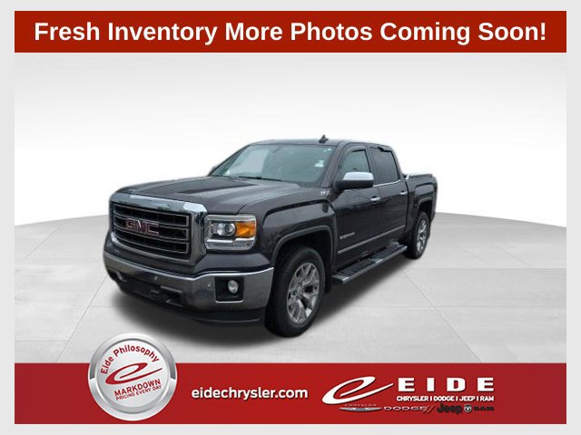 Used 2015 GMC Sierra 1500 SLT w/ SLT Crew Cab Value Package AWD/4WD image 1