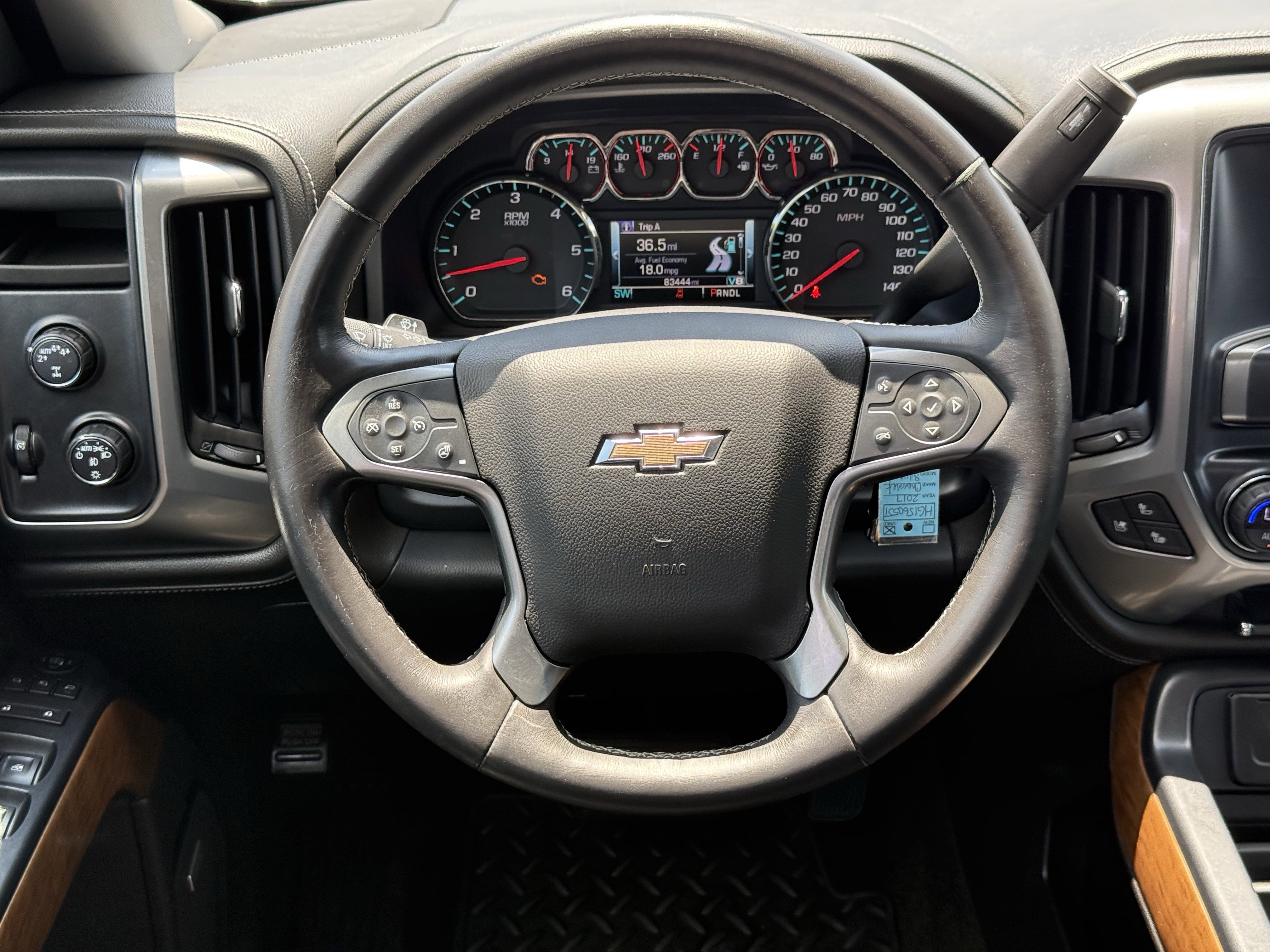 Used 2017 Chevrolet Silverado 1500 LTZ w/ Texas Edition AWD/4WD image 14