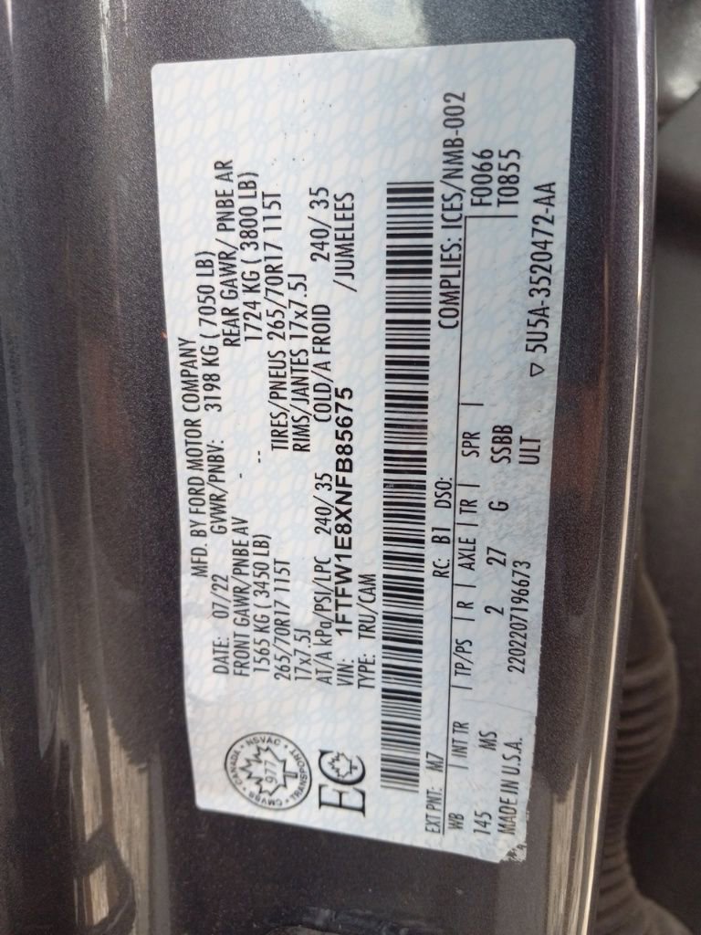 Used 2022 Ford F150 XLT image 39